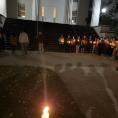 A Night for Nepal: Candlelight Vigil in front of Penn Hall